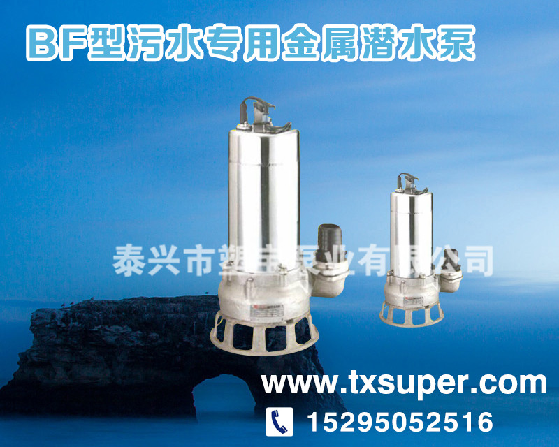 BF型污水專用金屬潛水泵